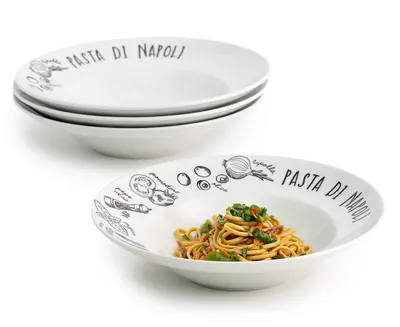 Napoli Pasta Bowls, Set of 4