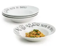 Napoli Pasta Bowls, Set of 4