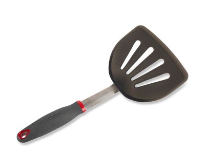 thinkkitchen Lucca Large Slotted Turner, Grey