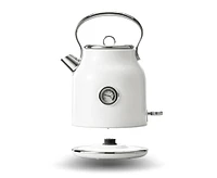 thinkkitchen Retro Electric Kettle, 1.7 L, White