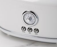 thinkkitchen Retro 2-Slice Toaster, White