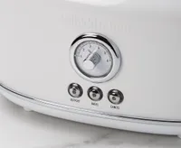 thinkkitchen Retro 2-Slice Toaster, White