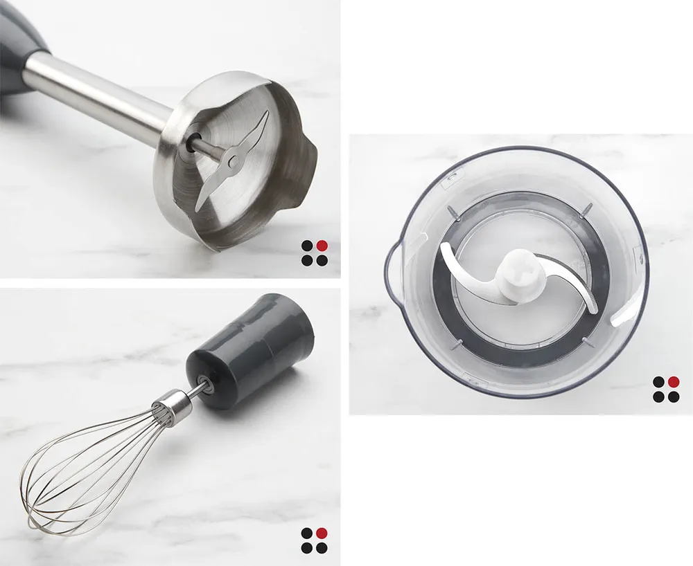 thinkkitchen Zip Hand Blender, Chopper and Whisk