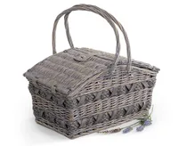 Rustic II 24-Pc Picnic Basket