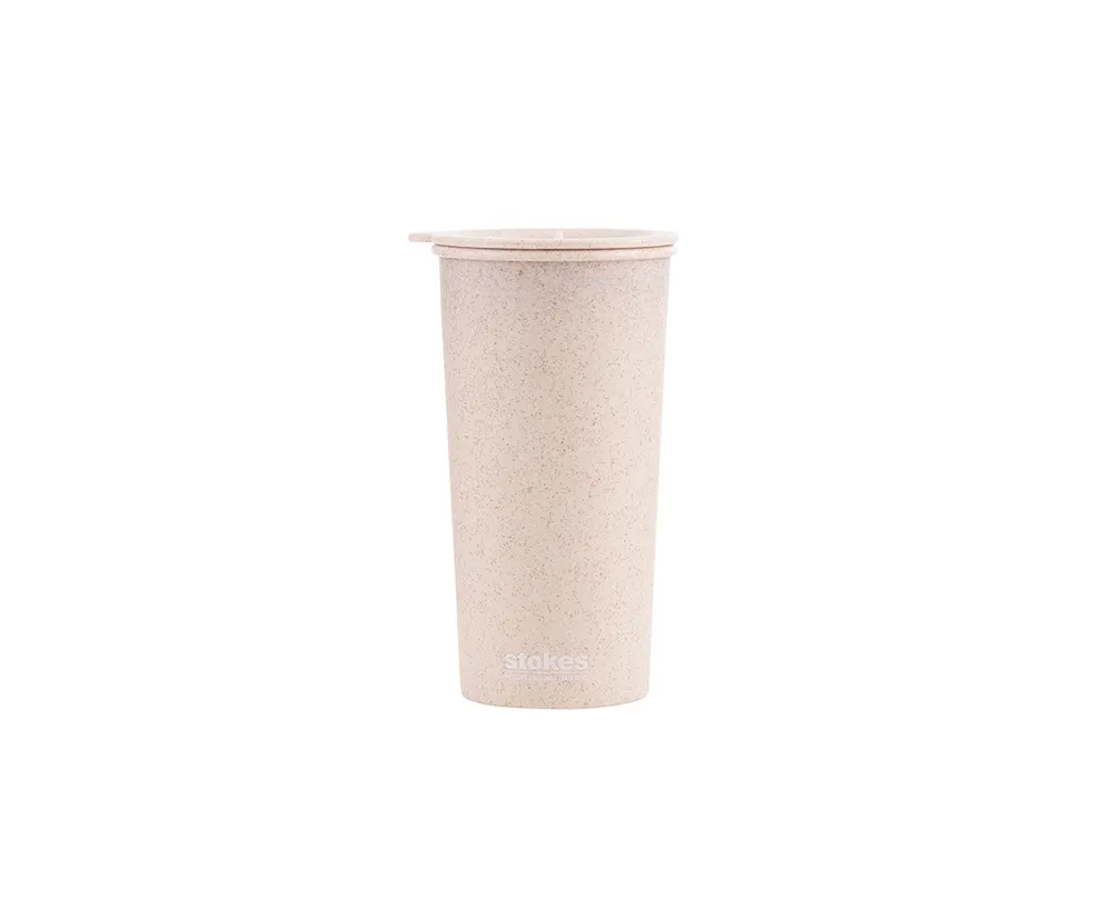 Double Walled Wheat Straw Coffee Cup