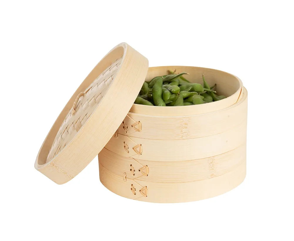 thinkkitchen Bamboo Steamer, 20 cm