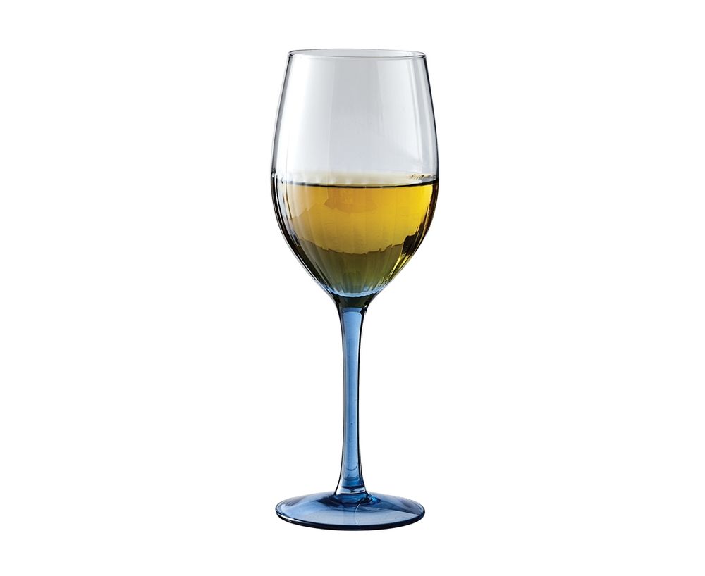 Vertical White Wine Glass