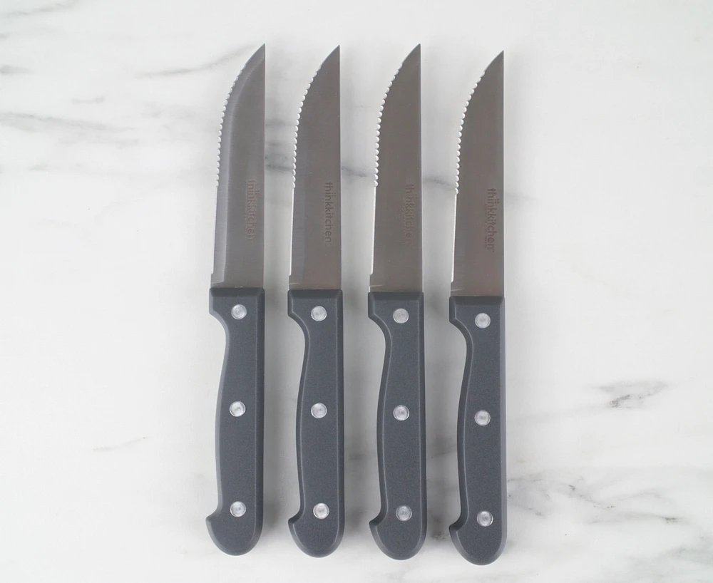 thinkkitchen Berliner Steak Knives, Set of 4