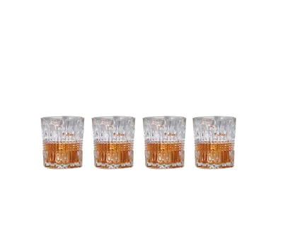 Diamond Small Glasses, Set of 4