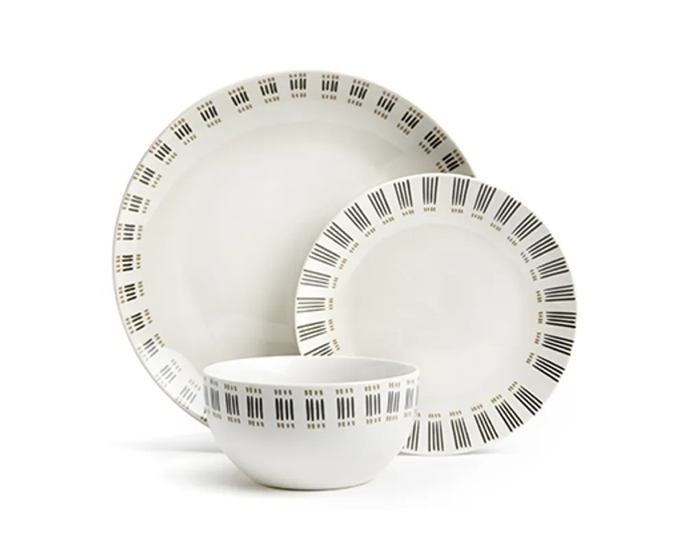 Kalani 12-Pc Dinnerware Set