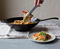 Lodge Chef Cast Iron Stir Fry Skillet, 12"