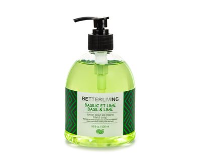 Better Living Basil and Lime Hand Soap, 500 ml