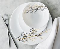 Golden Fall 12-Pc Dinnerware Set