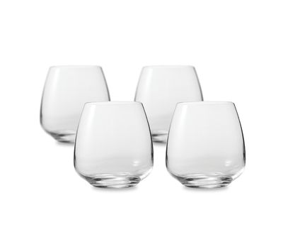 Jessica Harnois Atmosphere Stemless Wine Glasses, Set of 4