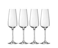 Jessica Harnois Atmosphere Champagne Flute Glasses, Set of 4