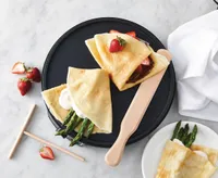 thinkkitchen Crepe Maker with Wooden Utensils