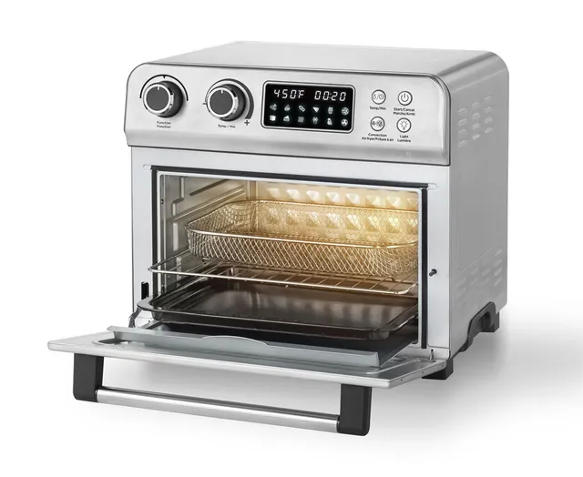 Black & Decker 6-Slice Air Fry Toaster Oven - 2.8 Cu. Ft./78.8L - Stainless  Steel