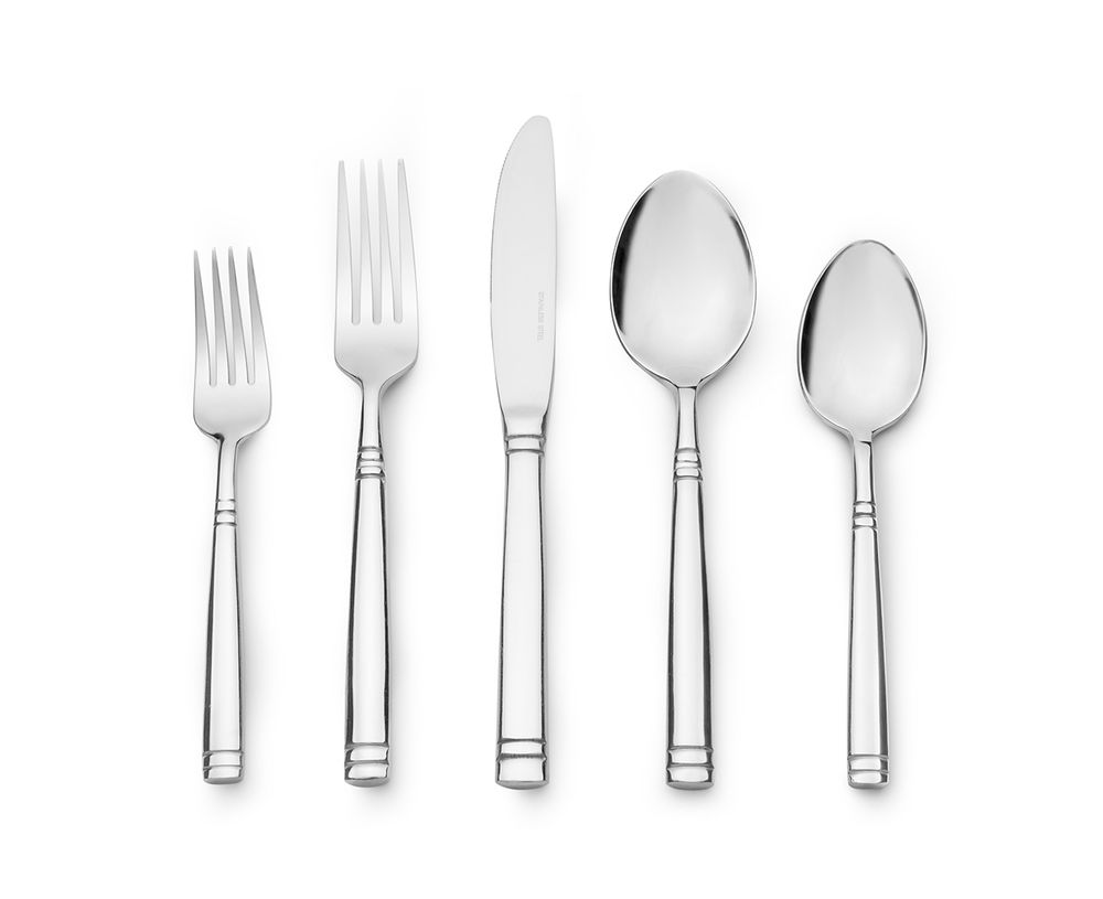 Aria Forged 20-Pc Flatware Set