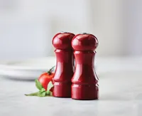 Remy Olivier Salt and Pepper Shakers, Red