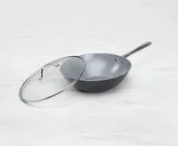 Remy Olivier Bullet Ceramic Non-Stick Wok, 30 cm