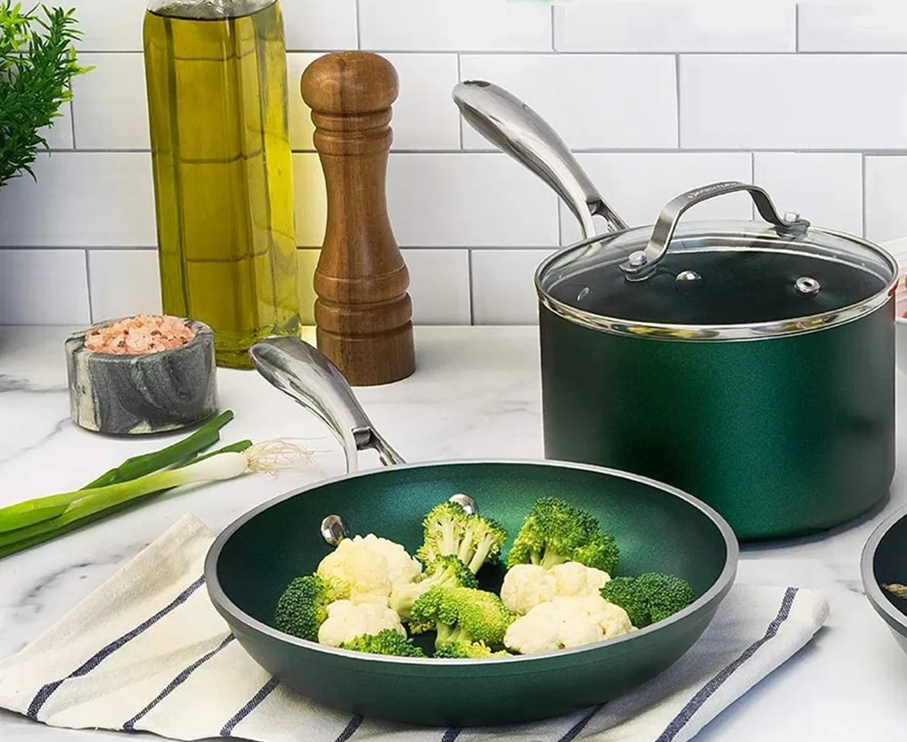 GraniteStone Emerald 5-Pc Cookware Set