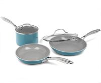 Gotham Steel Ocean Blue 5-Pc Cookware Set
