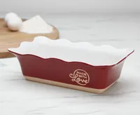 Made With Love Stoneware Loaf Pan