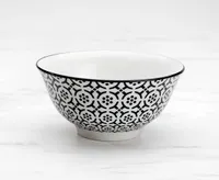 Buttons Bowl, Black and White