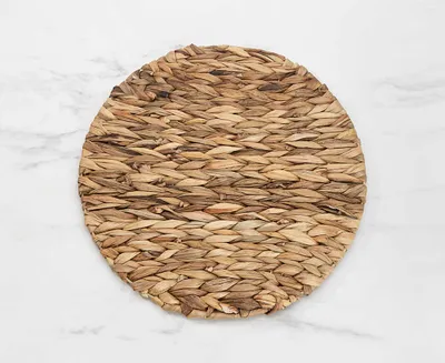Round Water Hyacinth Placemat