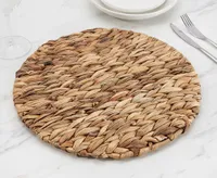 Round Water Hyacinth Placemat