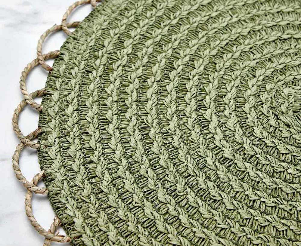 Loop Paper and Grass Placemat