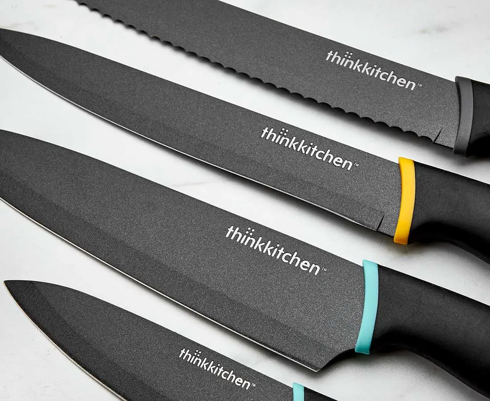 thinkkitchen Microstripe 7-Pc Knife Set