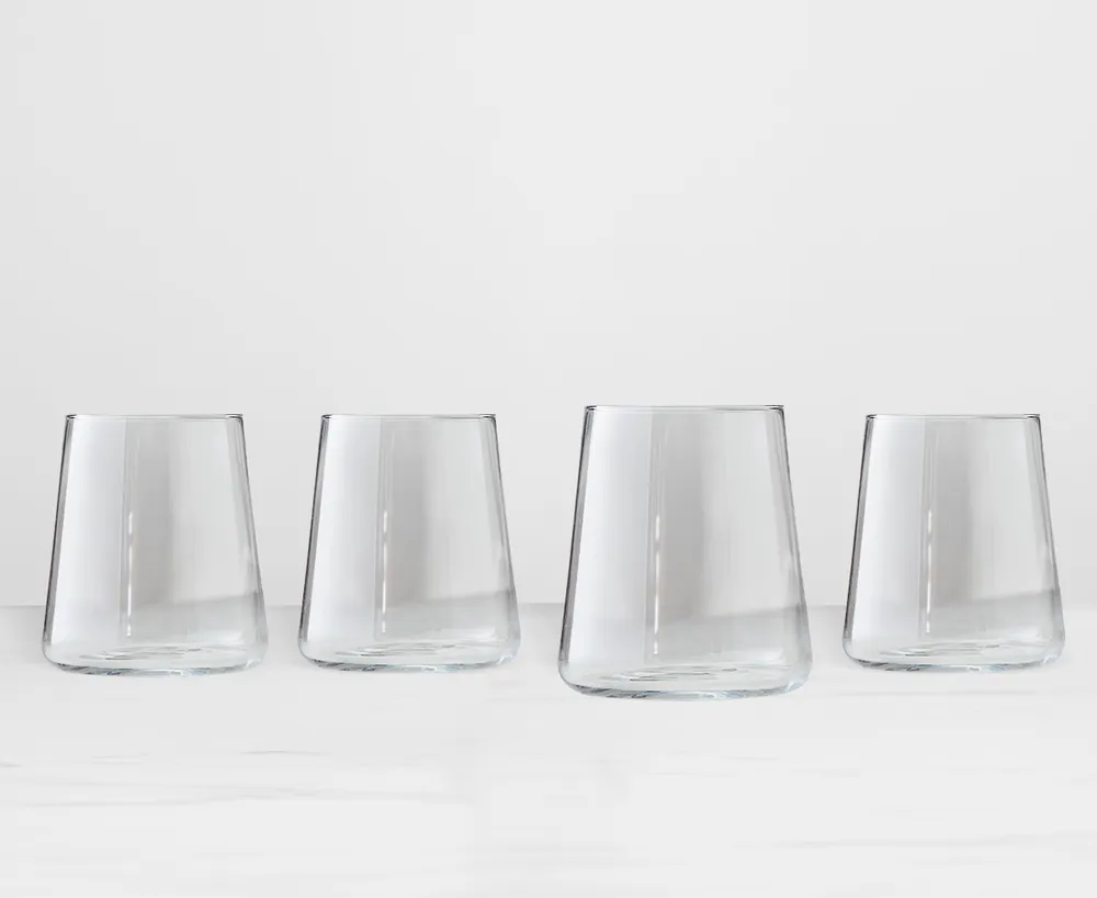 Clark Old Fashioned Glasses, Set of 4