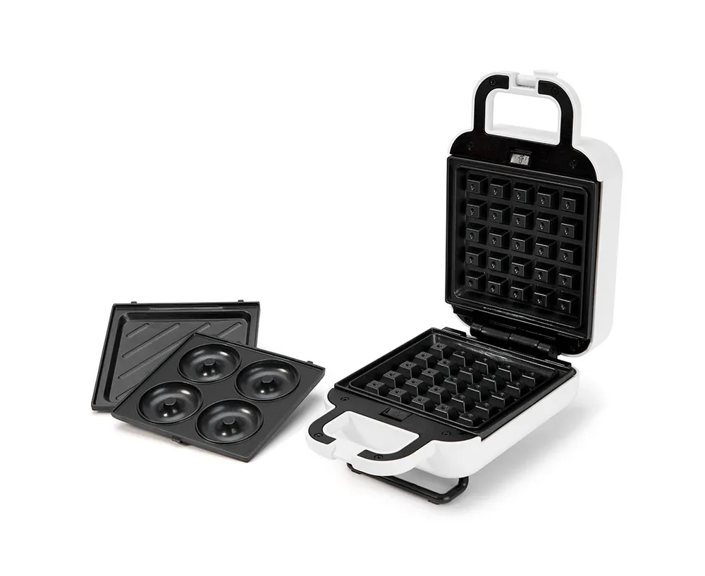 thinkkitchen Baker's Delight 3-In-1 Doughnut, Waffle & Sandwich Maker