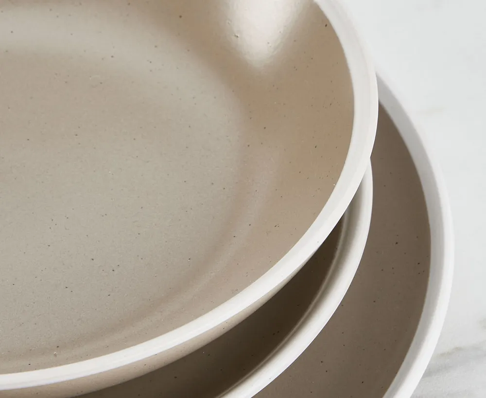 Earth Mica 12-Pc Dinnerware Set