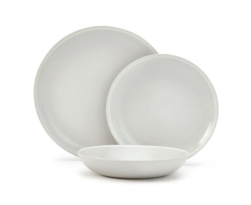 Earth Ash 12-Pc Dinnerware Set