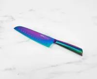 thinkkitchen Rainbow Santoku Knife, 7"