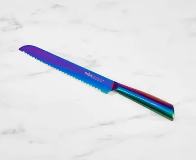 thinkkitchen Rainbow Bread Knife, 8 "
