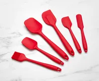 thinkkitchen Rotelli 6-Pc Kitchen Utensil Set, Red