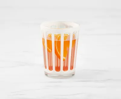 Rome Acrylic Old Fashioned Glass, White