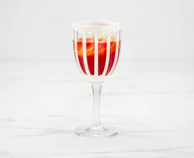 Rome Acrylic Wine Glass, White