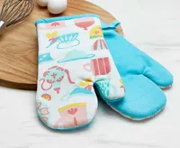 Tea Time Oven Mitts