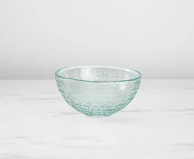 Mediterraneo Recycled Glass Bowl, 18 cm