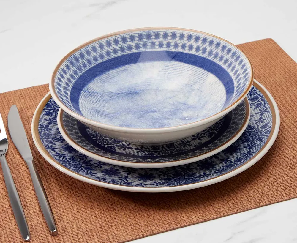 Jeans 12-Pc Dinnerware Set