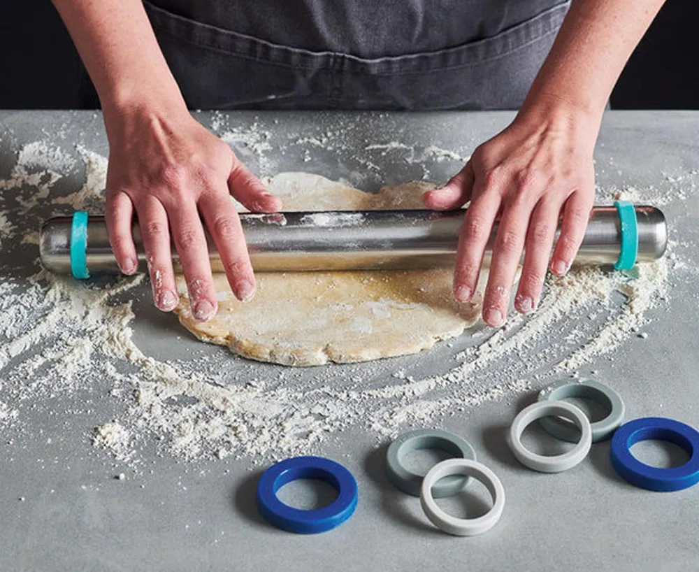 Ricardo Stainless Steel Adjustable Rolling Pin