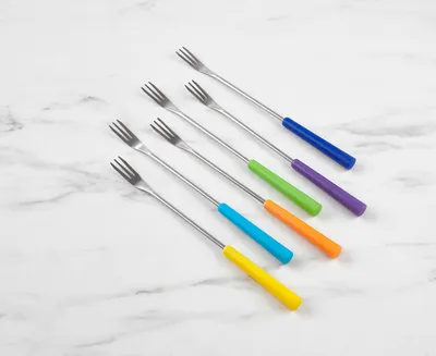 Cheese Fondue Forks, Set of 6