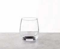 Nocturne Old Fashioned Glass, Clear & Black