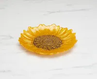 Sunflower Dessert Plate