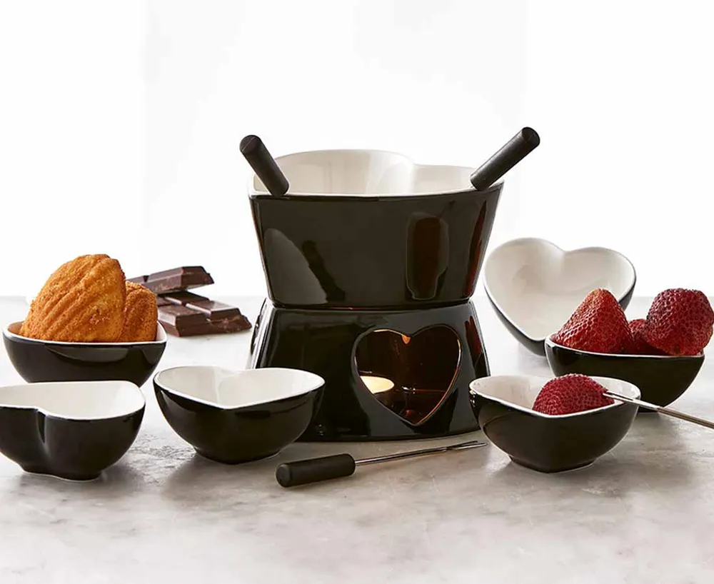 Amore Fondue Set, 15 pc