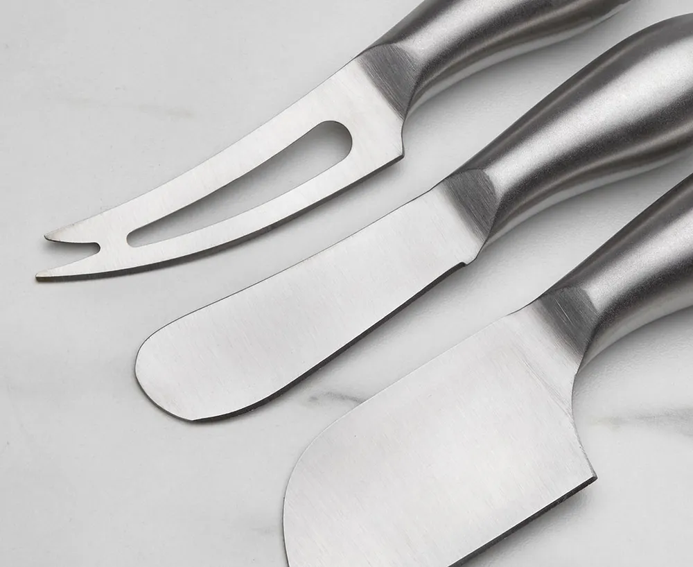 Camembert 3-Pc Cheese Knife Set